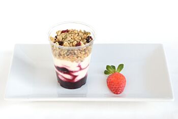 Seasonal Berries with Low Fat Greek Yoghurt & Granola