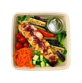 Beaumont Herb Roasted Chicken with Mediterranean Grilled Vegetables - Bento Box