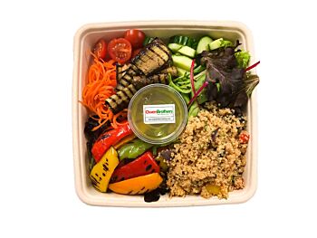 Beaumont Vegan Bento Box - Quinoa with Roasted Peppers Salad 